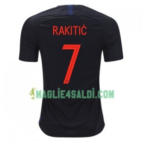 Maglia Croazia Rakitic 7 Trasferta Divisa Mondiali di Calcio 2018